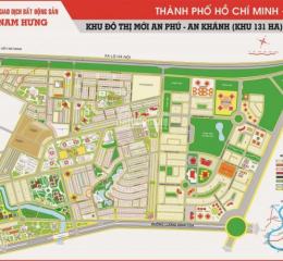 Bán nền An Phú An Khánh mặt tiền hồ sinh Thái (Cao Đức Lân, 208m2,, giá 200 tr/m2) 0949003009