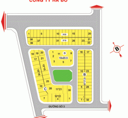 BÁN NỀN 2 MẶT TIỀN KHU DÂN CƯ HÀ ĐÔ - THẠNH MỸ LỢI ( DT 10X22M, HƯỚNG Đông Bắc - Tây Nam , GIÁ 98TR/M2 ). 0949.003.009