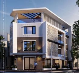 Bán nhà 2 mặt tiền 243/9/x Tô Hiến Thành, Phường 13 Quận 10 (  4 tầng - sân thượng, diện tích 4mx16m, hẻm 8m, hướng Tây Bắc)LH 0949003009