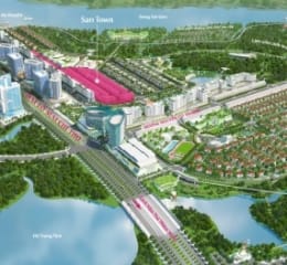 Bán shophouse  4 tầng đường số 10 - khu Saritown khu dân cư Sala, P. An Lợi Đông, Tp.Thủ Đức