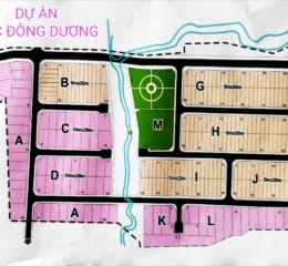 Bán nền đẹp, giá tốt, đường 12m, dt 87.5m2 đối diện công viên thuộc KDC Đông Dương, đường Bưng Ông Thoàn, Q9, Tphcm