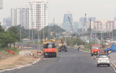 Chuẩn bị thông xe kỹ thuật tuyến đường gần 900 tỷ đồng ở TP.Hồ Chí Minh