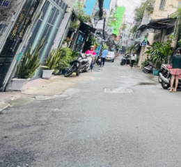 HẺM NHỰA 6M LÊ VĂN SỸ Q3 - VỊ TRÍ KINH DOANH - 4 x 10 - 3 TẦNG - 6.63 TỶ TL