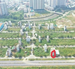 Nhà mặt tiền ( 4 tầng) đường 25m KDC Nam Rạch Chiếc, phường An Phú, TP. Thủ Đức.
