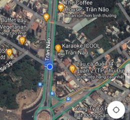 Cho thuê nhà 4 lầu mặt tiền Trần Não, Bình An , P.An Khánh, Tp.Thủ Đức ,Giá 50tr/tháng