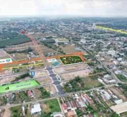 Đất Đẹp Dự Án 1/500  Phường 3, Tây Ninh, Đường 18m, 100m2, chỉ 3,2 tỷ