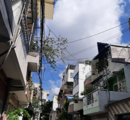 Nhà HXT oto ngủ trong nhà, BTCT 4 Tầng, CMT8,TB, 50 M2 chỉ 10.6 tỷ.