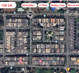 Bán  Căn  Nhà 3 Tầng khu Phố Đông Village - Cát Lái - Giá 10,6 Tỷ