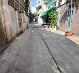 Bán Nhà đẹp căn GÓC, HXH Thông, CMT8, Q10, 40M2, 7.28tỷ.