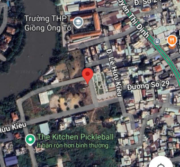 Bán đất ( 5.2m x17m ) đường ven sông đối diện công viên Lê Hữu Kiều, P. Bình Trưng Tây, Tp. Thủ Đức;