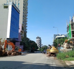 Chủ bán đất huy hoàng 8x20m xây cao tầng 1 hầm 7 tầng lh 0799810167