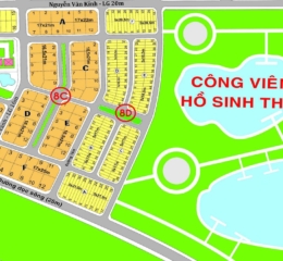 BÁN ĐẤT PHÚ NHUẬN 4 – P.THẠNH MỸ LỢI -GẦN SÔNG SG – Lô A – 210TR/M2
