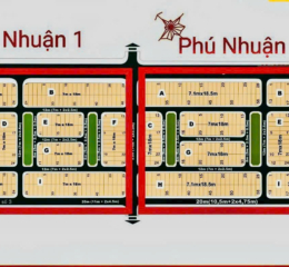 CẦN BÁN NỀN ĐẤT DỰ ÁN PHÚ NHUẬN - PHƯỜNG THẠNH MỸ LỢI, TP. THỦ ĐỨC - DT:7x18,5m - 167tr/m2 :