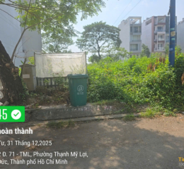 Giá tốt..2 lô liền ( dt 10mx18, xây 6 tầng ) khu dân cư Phú Nhuận 4, P. Thạnh Mỹ Lợi, Tp.Thủ Đức