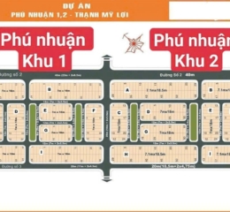 BÁN ĐẤT PHÚ NHUẬN 1 - LÔ I  - HƯỚNG ĐÔNG BẮC - GIÁ BÁN 20 TỶ