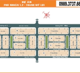 BÁN ĐẤT PHÚ NHUẬN 1 - LG 20M ĐƯỜNG TRỤC CHÍNH DT 7X19M - GIÁ 300TR/M2