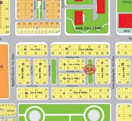 BÁN NỀN ĐẤT KHU DÂN CƯ PHÚ NHUẬN 1 - MẶT TIỀN ĐƯỜNG SỐ 84A ( LG :12M ) - KHU DÂN CƯ ĐỒNG BỘ, XÂY CAO TẦNG - 0989373766