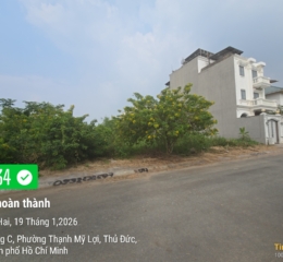 Bán biệt thự song lập ( 12.4mx27.2m, lô G) khu dân cư Villa Thủ Thiêm - P. Thạnh Mỹ Lợi