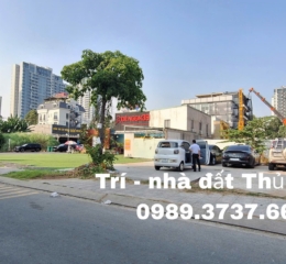 Cho thuê đất view gần sông Sài Gòn dt 15mx21m khu Huy Hoàng Q2 , lộ giới 20m, thích hợp kinh doanh nhiều ngành nghề - 0989373766