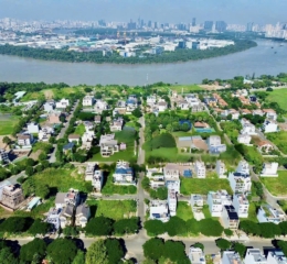 Sở hữu ngay lô đất biệt thự 226m2 vị trí đẹp tại Thủ Thiêm Villa, hướng Đông Bắc, kdc cao cấp Thạnh Mỹ Lợi Q2 - 0989373766