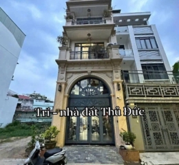 Bán nhà phố 4 tầng mặt tiền đường số 3 chợ đo đạc Quận 2 đối diện khu Compound, ngang 5m chuẩn, thang máy, sổ hồng hoàn công - 0989373766