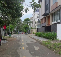 Bán đất góc 2 mặt tiền khu Huy Hoàng Thạnh Mỹ Lợi, diện tích 7,5x20m, đối diện công viên, quỹ hàng hiếm tại khu vực