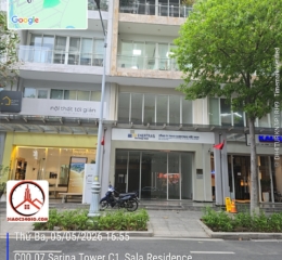 CHO THUÊ MẶT BẰNG SARITOWN – SALA, THỦ THIÊM