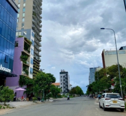 Bán đất mặt tiền Lê Hiến Mai khu Huy Hoàng, lộ giới 20m, diện tích 5x21,5m, xây cao tầng, hướng Đông Nam (0989373766)