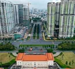 Bán nhanh lô đất mặt tiền đường Nguyễn Thanh Sơn, diện tích 5x20m, đường 20m, xây cao tầng, giá tốt còn thương lượng (0989373766)