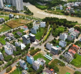 Toà nhà cho thuê đường Trương Văn Bang đường rộng 40m, 1 hầm 5 lầu, diện tích 504,6 m2 - thích hợp kinh doanh đa ngành nghề, hỗ trợ giá thuê tốt