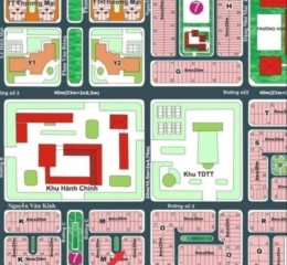Bán đất biệt thự ( 12,5mx21m, N) khu dân cư Huy Hoàng