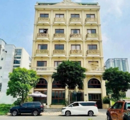 Bán toà nhà văn phòng hầm + 7 tầng mặt tiền Phan Bá Vành Thạnh Mỹ Lợi, kinh doanh dòng tiền hiệu quả