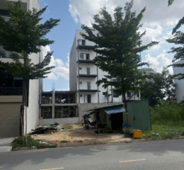Bán đất ( 7.77mx20m, xây 7 tầng) khu dân cư Huy Hoàng