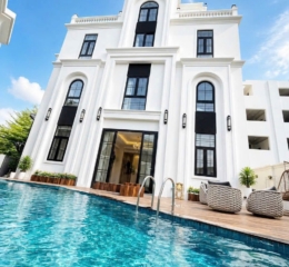 BÁN Biệt thự VIP mới xây siêu đẹp, Có Hồ Bơi, khu Thạnh Mỹ Lợi, ngay trung tâm hành chính TP.Thủ Đức Cũ: