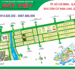 Bán lô đất nhá phố DA Nam Long ,p phước long b,tp Thủ đức ,dt 5x23,sổ đỏ, đường 16m