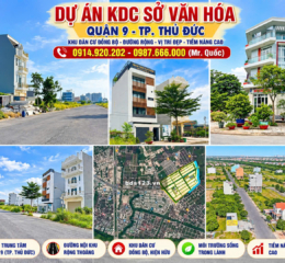 Bán đất KDC sở văn hóa, phú hữu, tp THủ Đức ,mặt tiền LIên Phường, dt 6x15m