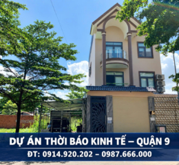 Bán nhanh nền biệt thự KDC Thời Báo Kinh Tế ,p Phú Hữu ,Q9, lô D7 ,sổ đỏ , xây biệt thự ,dt 20x22m